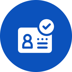 Identity confirmation symbol